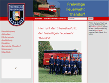 Tablet Screenshot of ffw.thandorf.de
